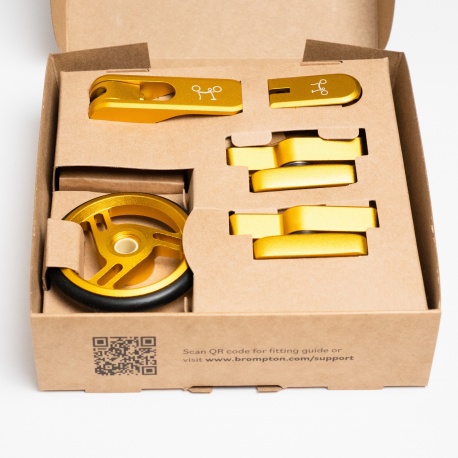 Brompton T Line Colour Touch points - Gold - in box