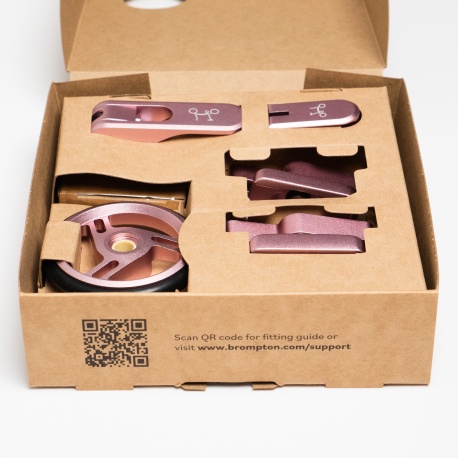 Brompton T Line Colour Touch points - Pink - in box