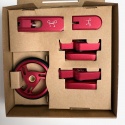 Brompton T Line Colour Touch points - Red