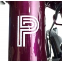 Brompton replacement decal set - P Line Gloss White