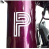 Brompton replacement decal set - P Line Gloss White