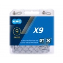 KMC 9-speed X9 EPT Chain - 114 links - KMC-BX09EP114