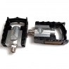 MKS FD-7 Folding Pedal (pair) - Black