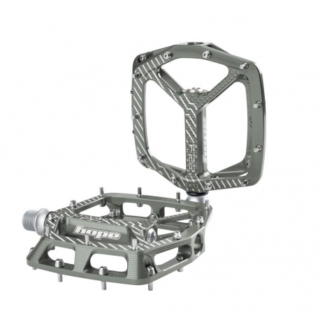Hope F22 flat pedals - Pair - Smoke