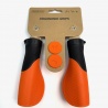 Brompton Ergonomic Grips - Orange