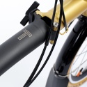 Brompton T Line Ceratech Black/Gold 12-speed - Mid