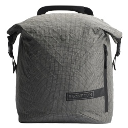 Brompton e-Motiq T Line Electric battery bag - front view - stock photo