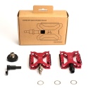 Brompton Superlight Quick Release Pedals - Red