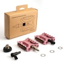 Brompton Superlight Quick Release Pedals - Pink