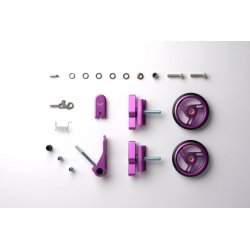 Brompton A, C, P Colour Touch points - Purple - stock image 
