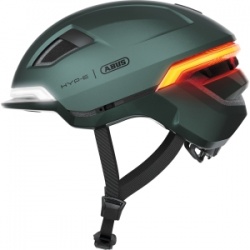 ABUS HYP-E Urban Commuting Helmet in Jungle Green - Large - side view 