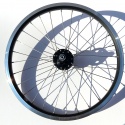 Brompton Superlight Advance Rear Wheel for P Line electric - Ex New Bike