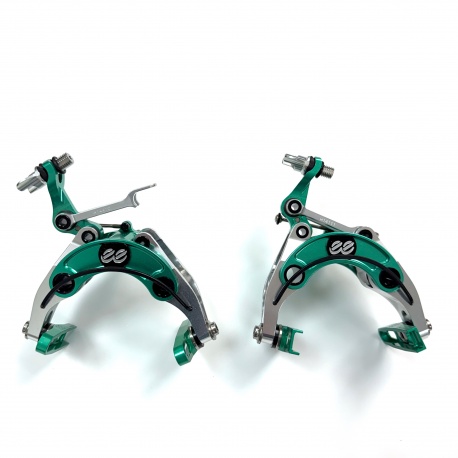 Cane Creek EE Brakes - Regular Mount set - Green - Front and Rear