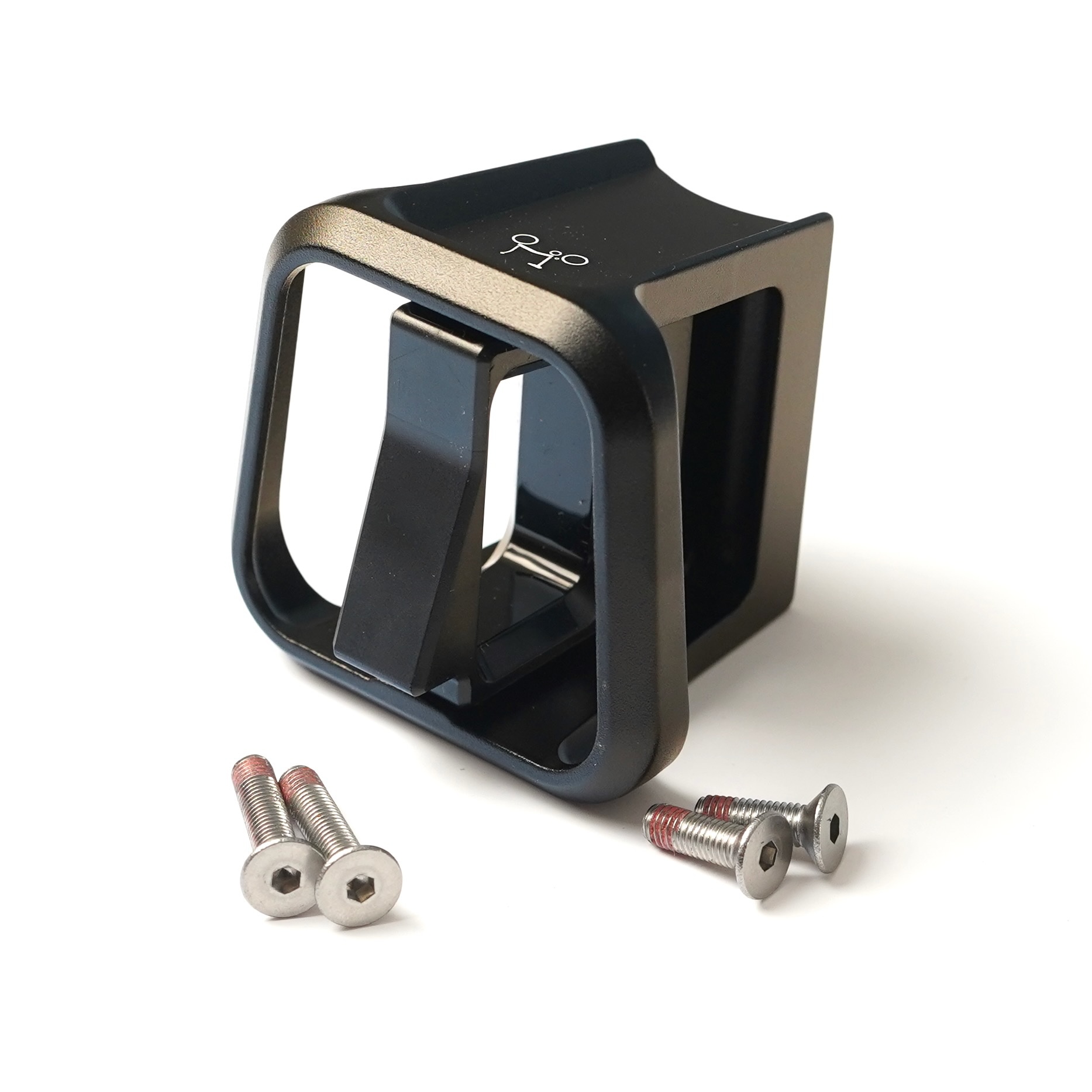 Brompton forged front carrier block - black