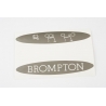 Brompton decal for superlight bikes