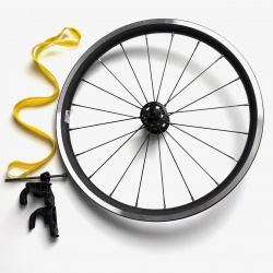 Brompton Advance P / T Line front wheel for e-Motiq and manual P / T line - new for 2025 - showing all parts 