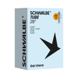 Inner tube 27 x 1 1/4 inch from Schwalbe - DV17 - new for 2026