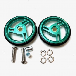 Brompton A, C, P, T Colour Roller Wheel Pair - Green