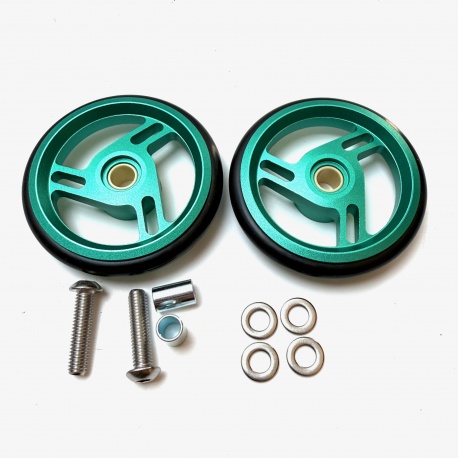 Brompton A, C, P, T Colour Roller Wheel Pair - Green