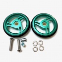 Brompton A, C, P, T Colour Roller Wheel Pair - Green