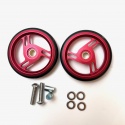 Brompton A, C, P, T Colour Roller Wheel Pair - Red
