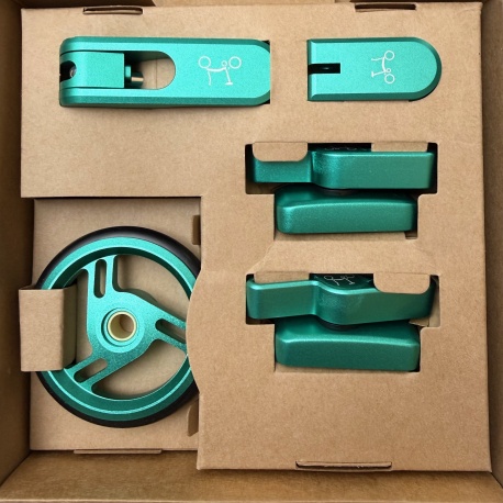 Brompton T Line Colour Touch points - Green