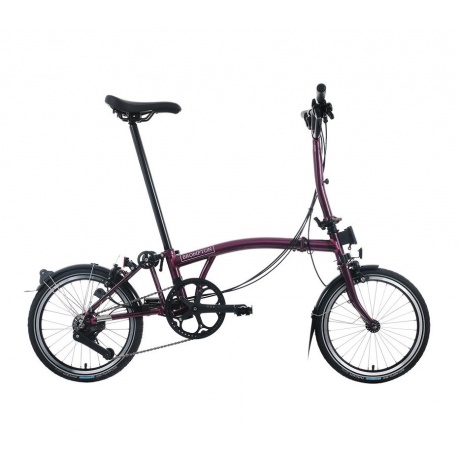 Brompton C Line 4-speed Mid - Amethyst Lacquer