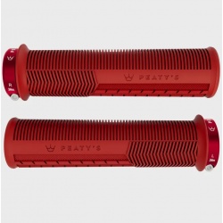 Peaty's Monarch Mushroom Grip - Thick in Red