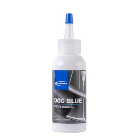 Schwalbe Doc Blue Professional tyre sealant - 60ml bottle - stock photo