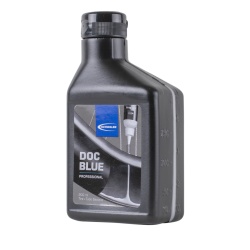 Schwalbe Doc Blue Professional tyre and tube sealant - 200ml bottle - stock photo - old branding