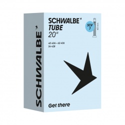 Inner tube 20 x 1.50 - 20 x 2.40 inch by Schwalbe - SCV7 Clik valve