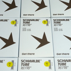 Schwalbe AV4 16 inch Inner tube in boxes - new packaging