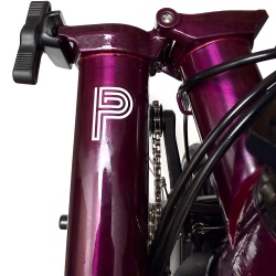 Brompton 2026 P Line 12-speed Mid - Amethyst Lacquer