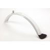 Brompton rear mudguard - WHITE - for bikes with NO rack (no dynamo cut-out)
