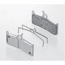 Shimano BR-M755 Deore XT metal disc brake pads with spring