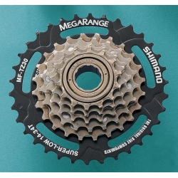 Shimano MF-TZ30 6 speed freewheel 14 - 34T Megarange
