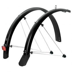 SKS 35mm Fixed Mudguard fits tyre size 700x32-35c Black