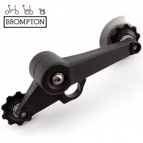 Brompton chain tensioner assembly for bikes WITHOUT a derailleur