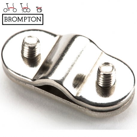 Brompton mudguard stay anchor plates, inner and outer