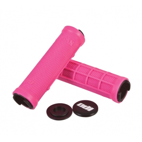 ODI Ruffian Lock-On Kit Pink/Black 130mm