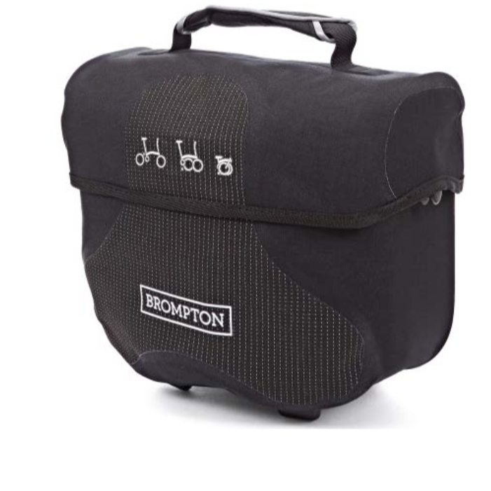 Brompton Mini O bag | Black Reflective