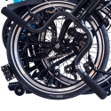 Brompton BLACK M/H type handlebar - pre-2017 model