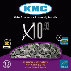 KMC X10-93 10-speed MTB chain