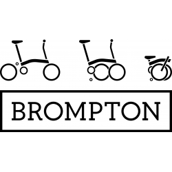 Brompton 2017 M3L Red folding bike