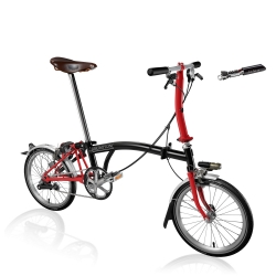 Brompton 2017 S3L Black / Red