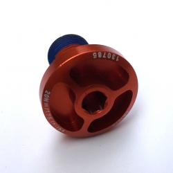 Shoulder bolt RED / fine thread for Intense bikes