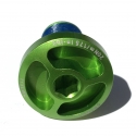Shoulder bolt GREEN / fine thread for Intense bikes