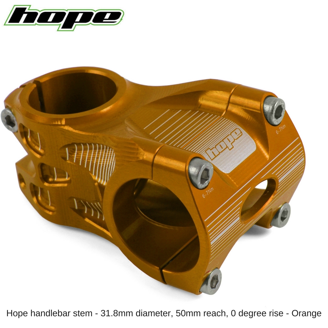 Hope stem | AM 50mm 31.8 dia orange