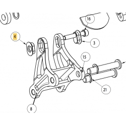 Intense flip chip - centre hole - right hand