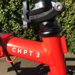 Brompton 2018 CHPT3 Edition 2-speed - CHPT3 badge